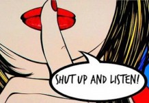 Tais-toi et écoute !