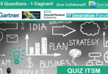 L’ITSM à l’honneur via le Quiz collaboratif HPE et son gagnant