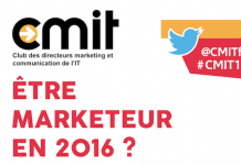 CMIT : La vision du marketing par les marketeurs IT en 2016
