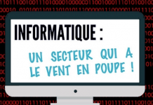 Informatique : un secteur qui a le vent en poupe (infographie)