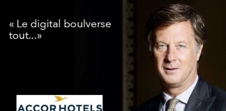Sébastien Bazin, PDG d’Accorhotels : « Le digital bouleverse tout… »