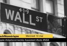 5 actus digitales : 1 #Apple 2 #objetsconnectés 3 #assistant 4 #bots 5 #NSA