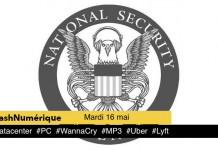 5 actus digitales : 1 #datacenter 2 #PC 3 #WannaCry 4 #MP3 #Uber 6 #Lyft