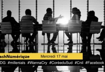 5 actus digitales : 1 #PDG 2 #millenials 3 #WannaCry 4 #CoréeduNord 5 #Cnil 6 #Facebook