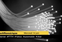 5 actus digitales : 1 #Internet 2 #FTTH 3 #Yahoo 4 #automobile 5 #Uber