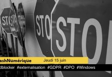 5 actus digitales : 1 #adblocker 2 #externalisation 3 #GDPR 4 #DPO 5 #Windows