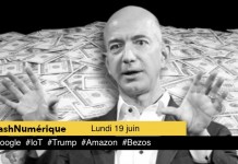 5 actus digitales : 1 #Google 2 #IoT 3 #Trump 4 #Amazon 5 #Bezos