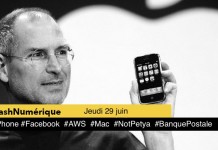 5 actus digitales : 1 #Facebook 2 #AWS 3 #Mac 4 #NotPetya 5 #BanquePostale