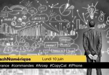 5 actus digitales : 1 #France 2 #commandes 3 #Arcep 4 #CopyCat 5 #iPhone