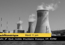 5 actus digitales : 1 #trafic_IP 2 #pub_mobile 3 #nucléaire 4 #casque_VR 5 #DRM
