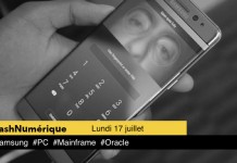 4 actus digitales : 1 #Samsung 2 #PC 3 #Mainframe 4 #Oracle