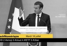5 actus digitales : 1 #THD 2 #emoji 3 #cloud 4 #IETF 5 #Uber