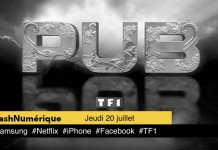 5 actus digitales : 1 #Samsung 2 #Netflix 3 #iPhone 4 #Facebook 5 #TF1