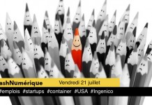 5 actus digitales : 1 #emplois 2 #startups 3 #container 4 #USA 5 #Ingenico