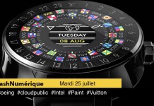 5 actus digitales : 1 #Boeing 2 #cloudpublic 3 #Intel 4 #Paint 5 #Vuitton