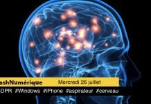 5 actus digitales : 1 #GDPR 2 #Windows 3 #iPhone 4 #aspirateur 5 #cerveau