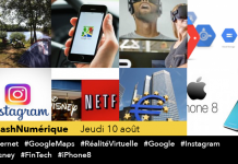 8 actus digitales : 1#Internet 2#GoogleMaps 3#VR 4#CloudSSD 5#Instagram 6#Disney 7#FinTech 8#iPhone8