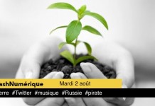 5 actus digitales : 1 #Terre 2 #Twitter 3 #musique 4 #Russie 5 #pirate