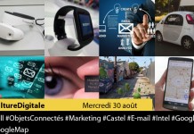Culture Digitale : 1 #RéalitéMixte 2 #ObjetsConnectés 3 #Marketing 4 #VoitureAutonome 5 #Email 6 #DeepLearning7 #RA 8 #GoogleMap