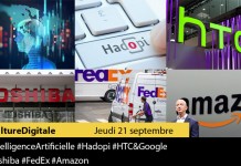 Culture Digitale : 1 #IntelligenceArtificielle 2 #Hadopi 3 #HTC&Google 4 #Toshiba 5 #FedEx 6 #Amazon