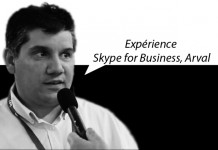 Expérience Skype for Business, Arval