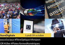 Culture Digitale : 1 #RéseauxSociaux 2 #FibreOptique 3 #Amazon 4 #E2-DR 5 #Uber 6 #Plates-formesNumériques