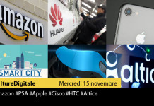 Culture Digitale : 1 #Amazon 2 #PSA 3 #Apple 4 #Cisco 5 #HTC 6 #Altice