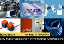 Culture Digitale : 1 #Ecole42 2 #Altice 3 #Ecommerce 4 #RavenR 5 #Orange 6 #Cyberespionnage