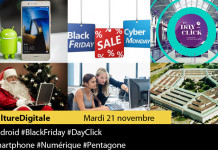 Culture Digitale : 1 #Android #BlackFriday 3 #DayClick 4 #Smartphone 5 #Numérique 6 #Pentagone