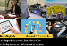 Culture Digitale : 1 #SmartRégionInitiative 2 #Uber 3 #SmartCity 4 #BlackFriday 5 #Amazon 6 #VoituresAutonomes