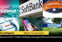 Culture Digitale : 1 #WebSummit2017 2 #Uber 3 #Alibaba 4 #Google 5 #iPhoneX 6 #Qualcomm