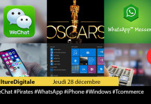 Culture Digitale : 1 #WeChat 2 #Pirates 3 #WhatsApp 4 #iPhone 5 #Windows 6 #Tcommerce