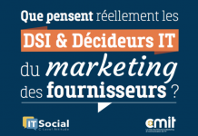 Que pensent les DSI & Décideurs IT du marketing des fournisseurs ?
