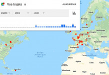 Google enregistre les déplacements discrètement