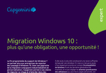 Migration Windows 10 : plus qu’une obligation, une opportunité ! Migration Windows 10