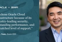 Zoom signe Oracle comme fournisseur d’infrastructure cloud pour son service de visioconférence