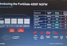 Fortinet met plus d’évolutivité et de performances dans son dernier pare-feu, le FortiGate 4200F