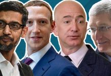 Les PDG d’Amazon, Apple, Facebook et Google auditionnés par la chambre des représentants
