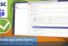 ASC offre une application pour l’enregistrement et l’analyse de conformité pour Microsoft teams