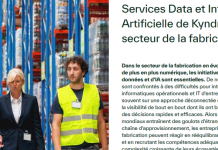 Services Data et Intelligence Artificielle de Kyndryl pour le secteur de la fabrication