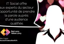 IT SOCIAL offre aux experts du secteur l’opportunité de prendre la parole auprès d’une audience qualifiée