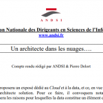 Compte Rendu « Architecte Cloud, entre compétences métier et technique »