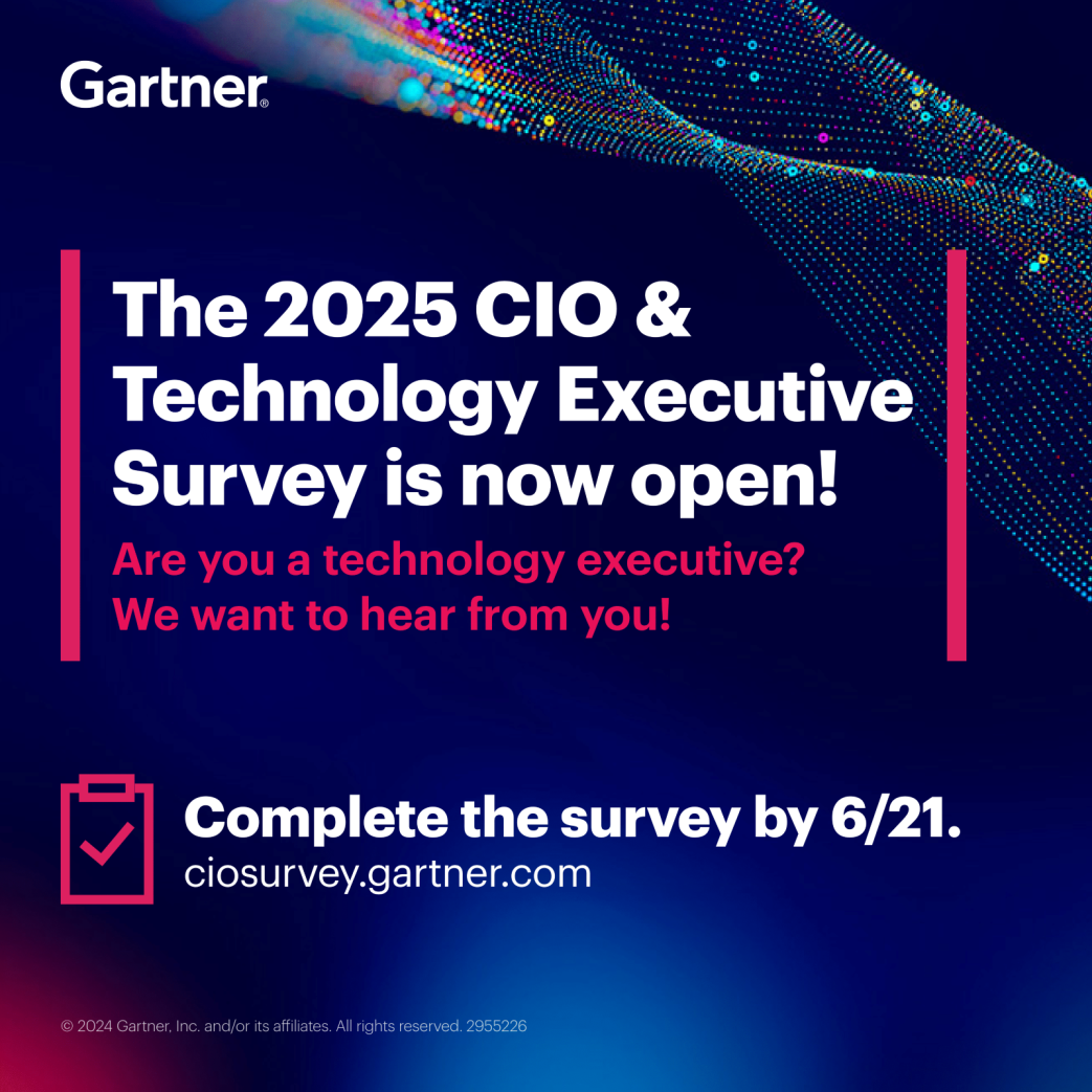Gartner CIO Survey 2025