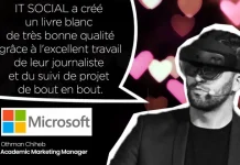 IT SOCIAL a créé un livre blanc de très bonne qualité grâce à l’excellent travail de leur journaliste et du suivi de projet de bout en bout