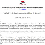 Compte-rendu « Le Lab IA de Criteo, raisons, ambitions & résultats »