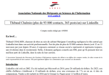 Compte-rendu « Un chasseur de tête aux 93 000 contacts LinkedIn »