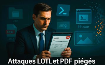 HP alerte sur des fausses factures PDF ultraréalistes et la multiplication des attaques LOTL