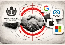 Accord historique entre Wikimedia Foundation et les géants de l’IA pour la formation des modèles linguistiques
