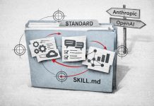 Le format descriptif SKILL.md facilite la portabilité des savoir-faire des agents IA